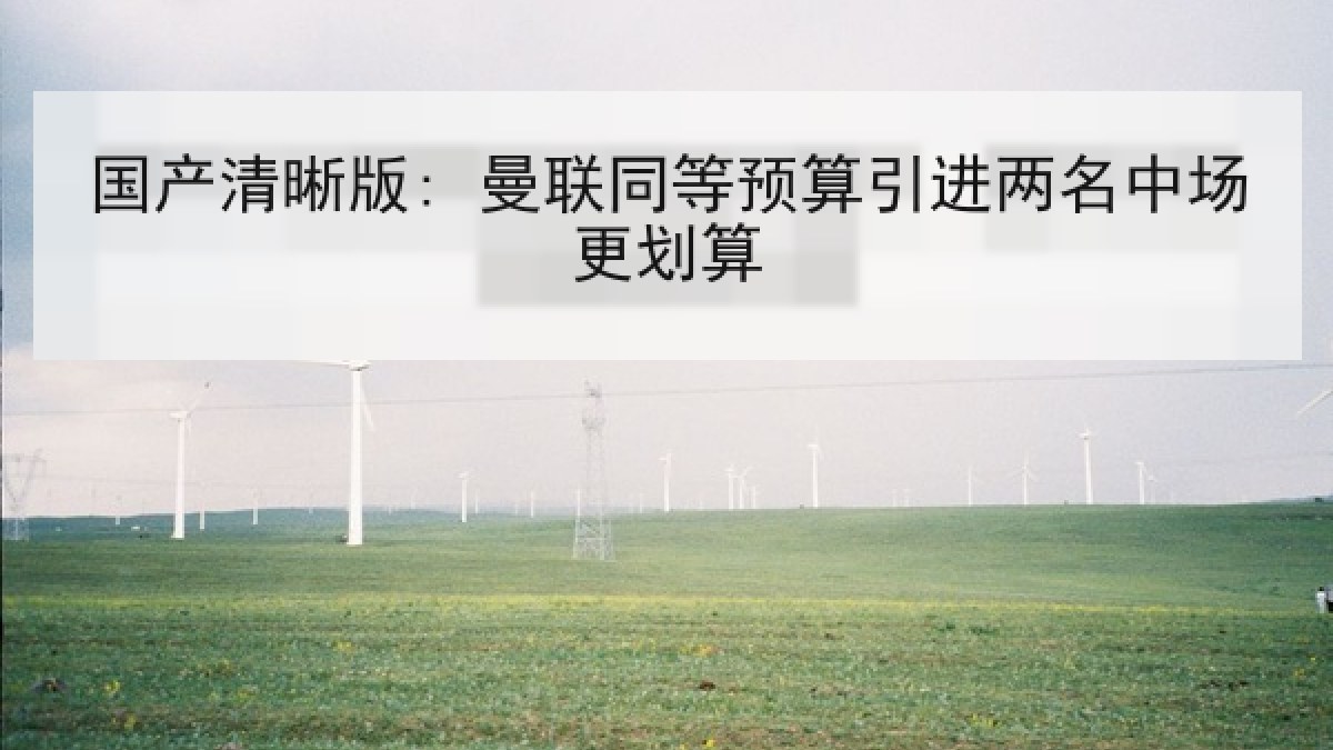 国产清晰版: 曼联同等预算引进两名中场更划算